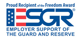 The Port of Seattle is a proud recipient of the ESGR Freedom Award