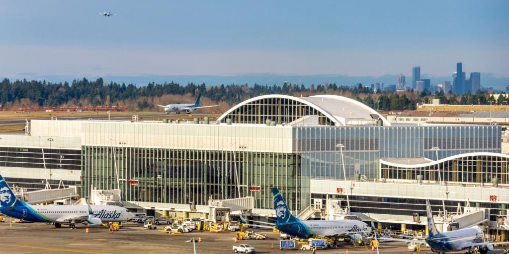 Exterior view of SEA Airport