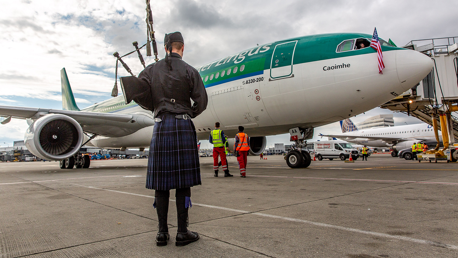 Port Welcomes Aer Lingus Service To Dublin Port Of Seattle