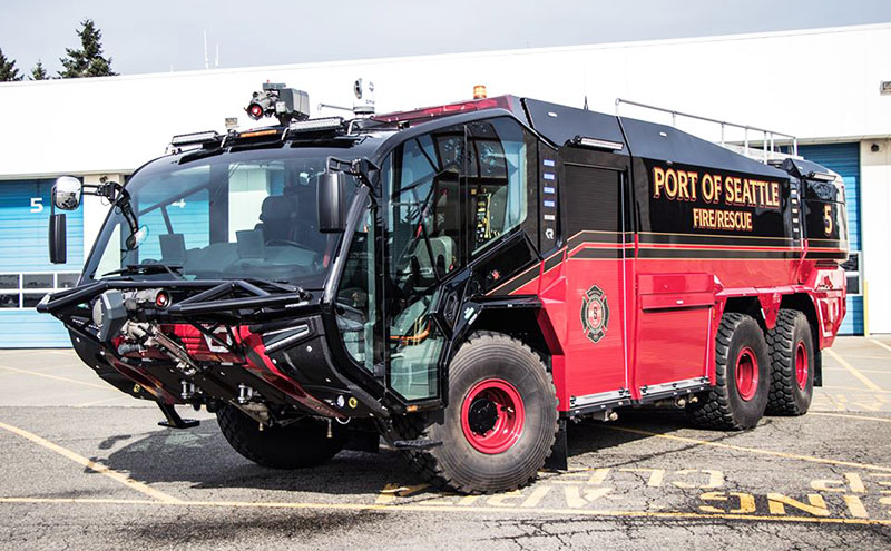 Port of Seattle Fire Introduces State of the Art ARFF Trucks