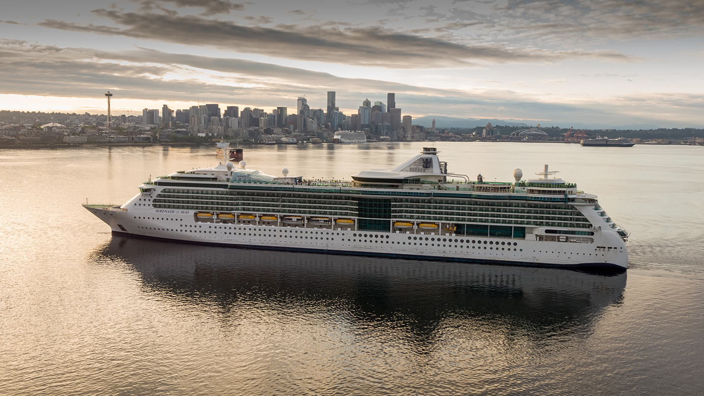 Port Kicks Off 2021 Cruise Season With Royal Caribbean International S Serenade Of The Seas Port Of Seattle