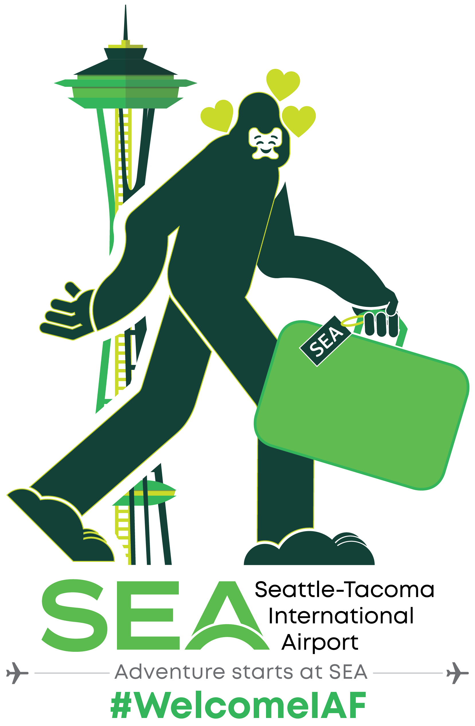 Seattle Bigfoot Graphic