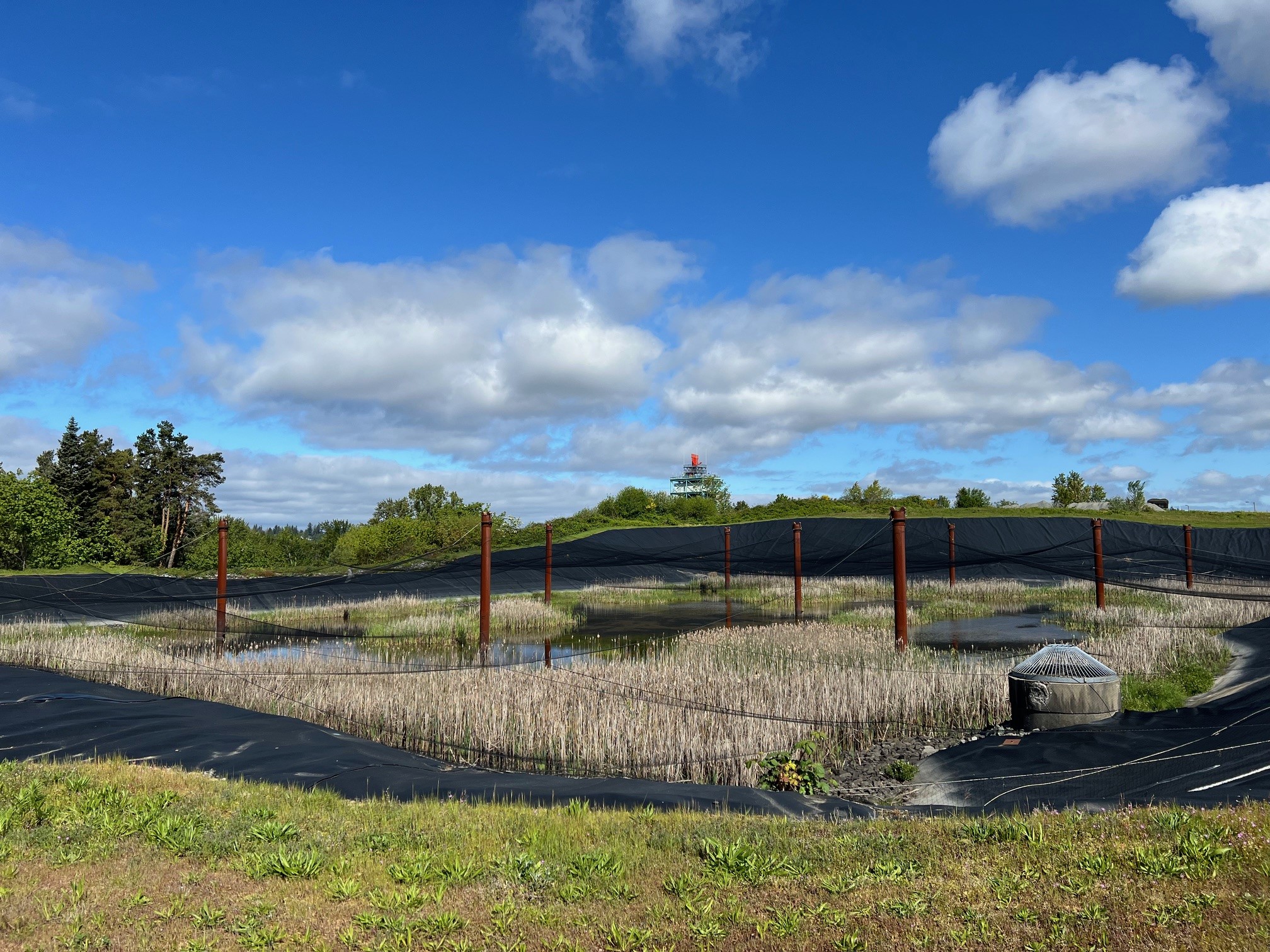 Airport Stormwater Detention Pond