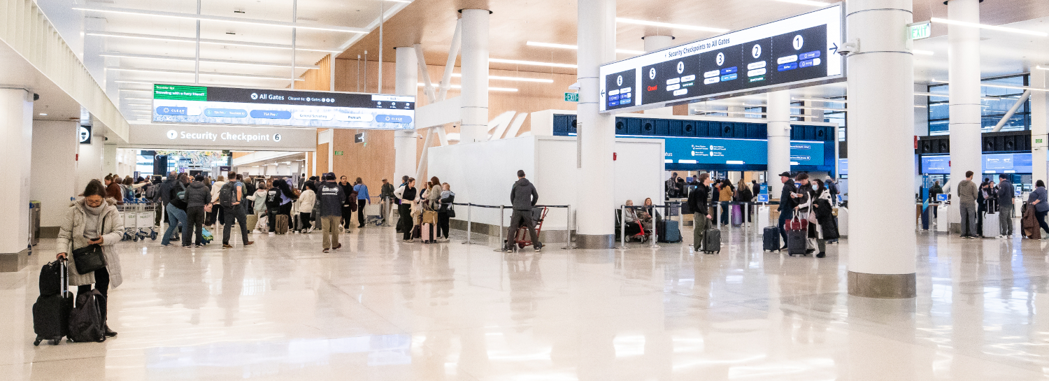 The SEA Gateway Project opening event at the redesigned Alaska Airlines Ticketing area