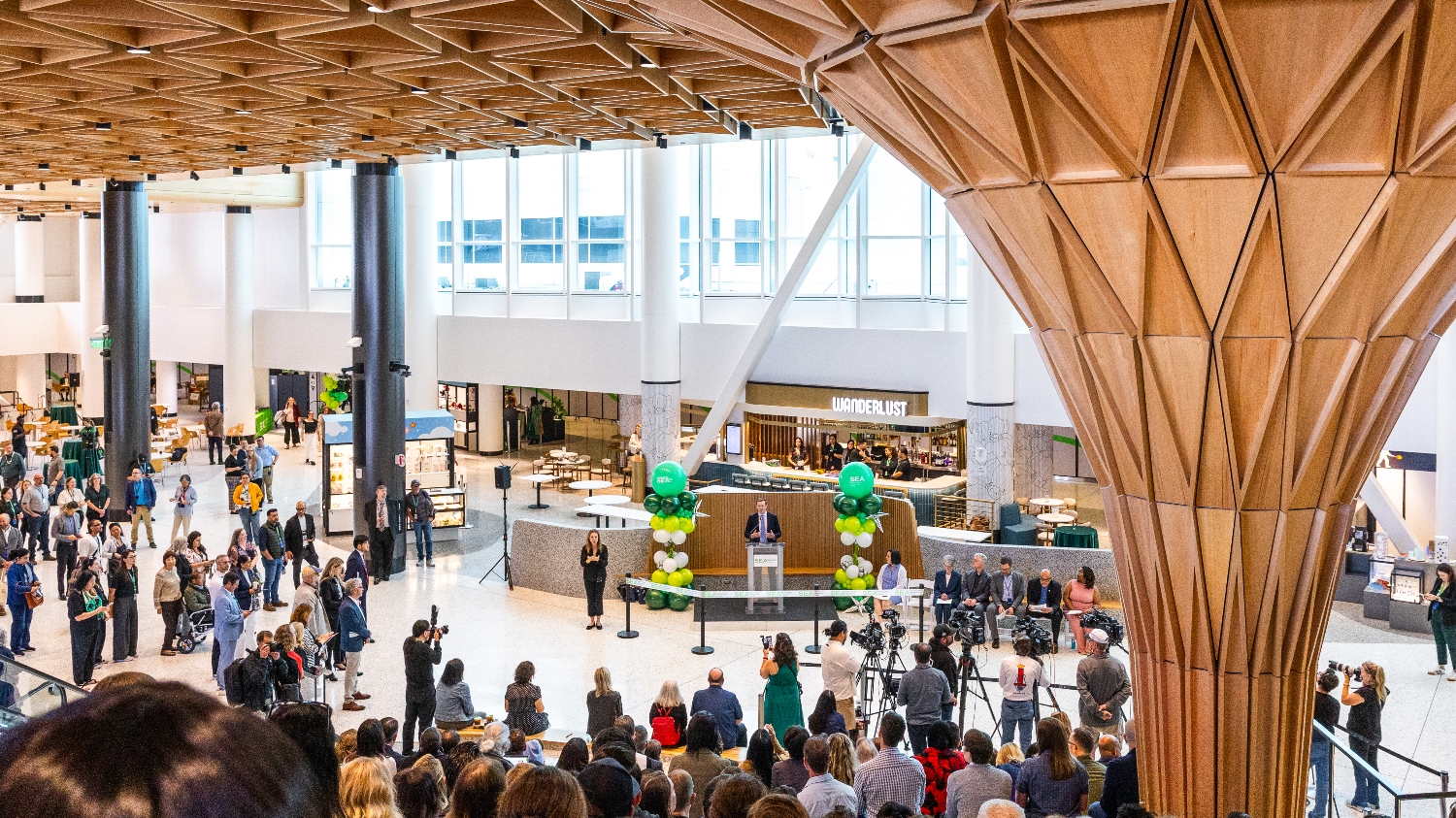 SEA Raises the Bar for Airport Experience by Raising the Roof of the New C Concourse Expansion — Opening June 11!