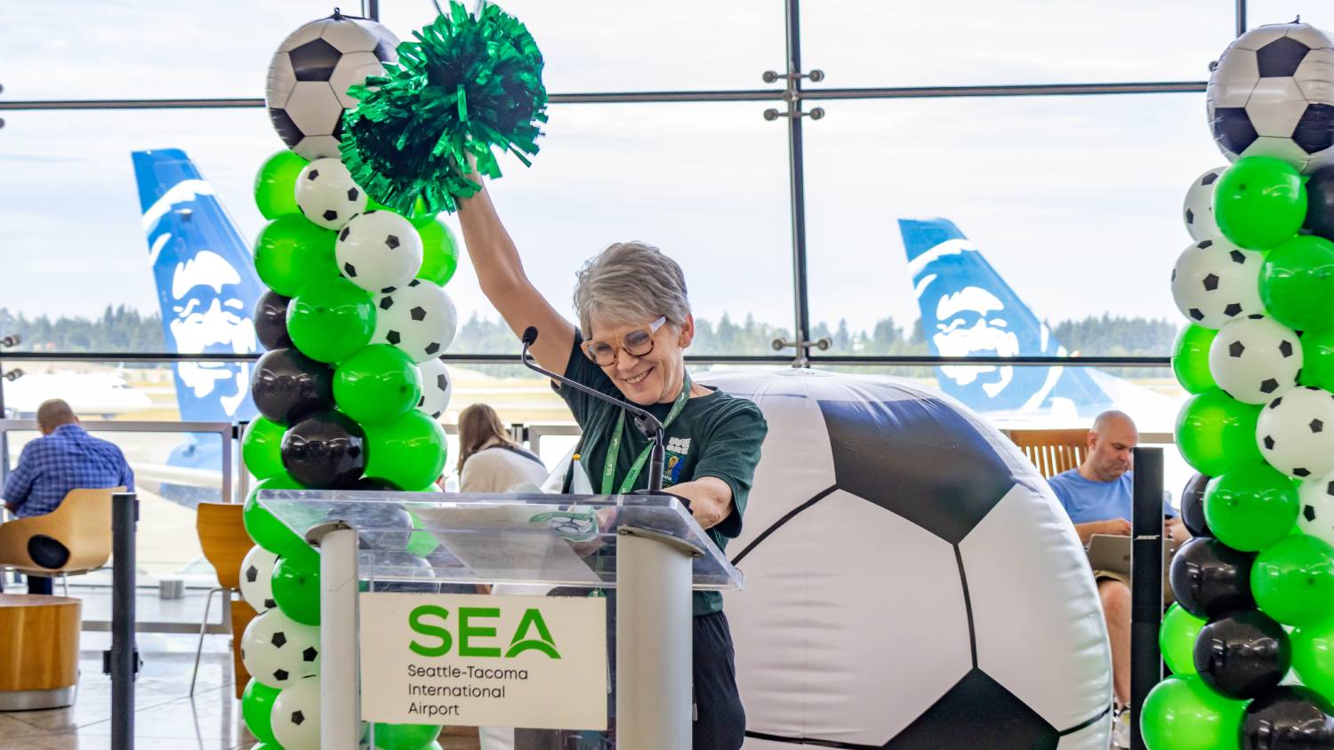 Port of Seattle Gears up for the Games with a Kickoff Celebration at SEA