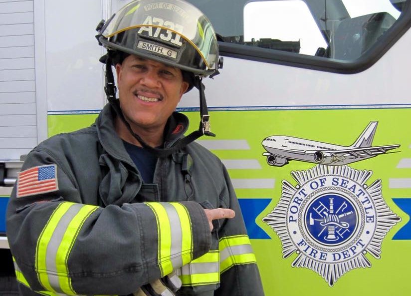 Firefighter Gilbert Smith