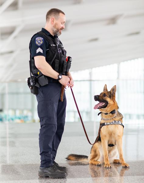 Sergeant Bryan Theckston and Mando