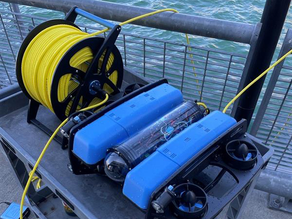 The Blue2 underwater ROV is one tool used to study the kelp forests in Elliott Bay in Seattle