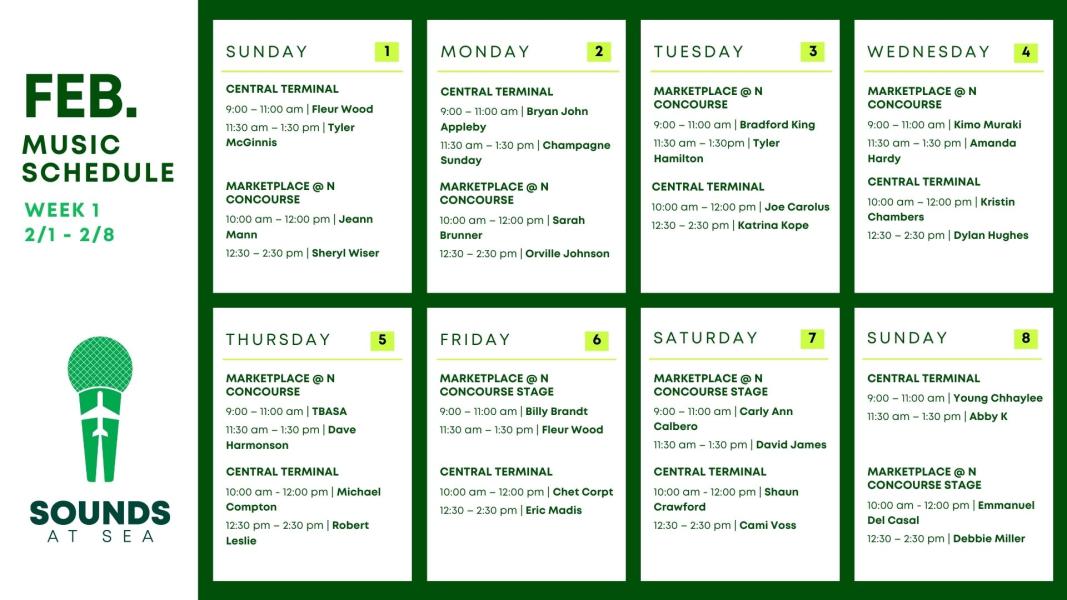 Live Music Schedule pdf