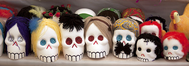 Day of the Dead candy skulls