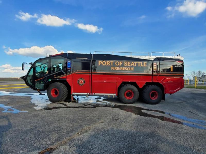 Port of Seattle Aircraft Rescue Fire Fighting Vehicle