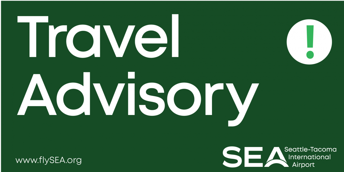 SEA Airport Travel Advisory