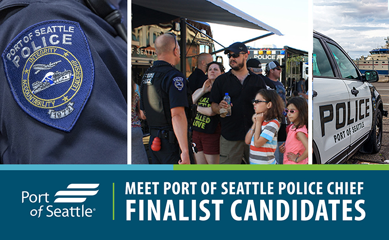 Meet Port of Seattle Police Chief Finalists