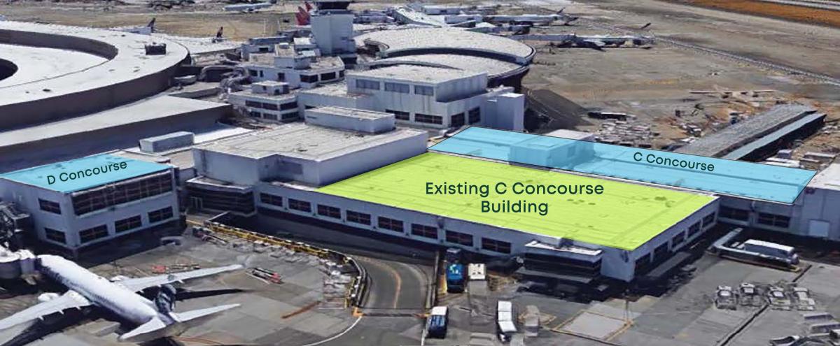 C Concourse Building Layout