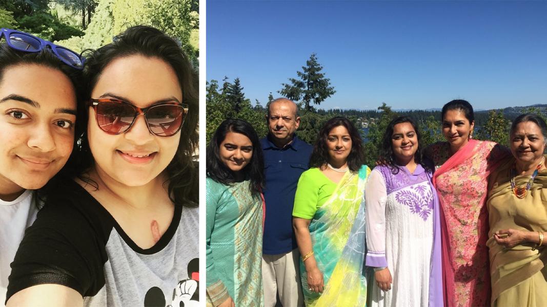 Bushra Zaman's Family Photos