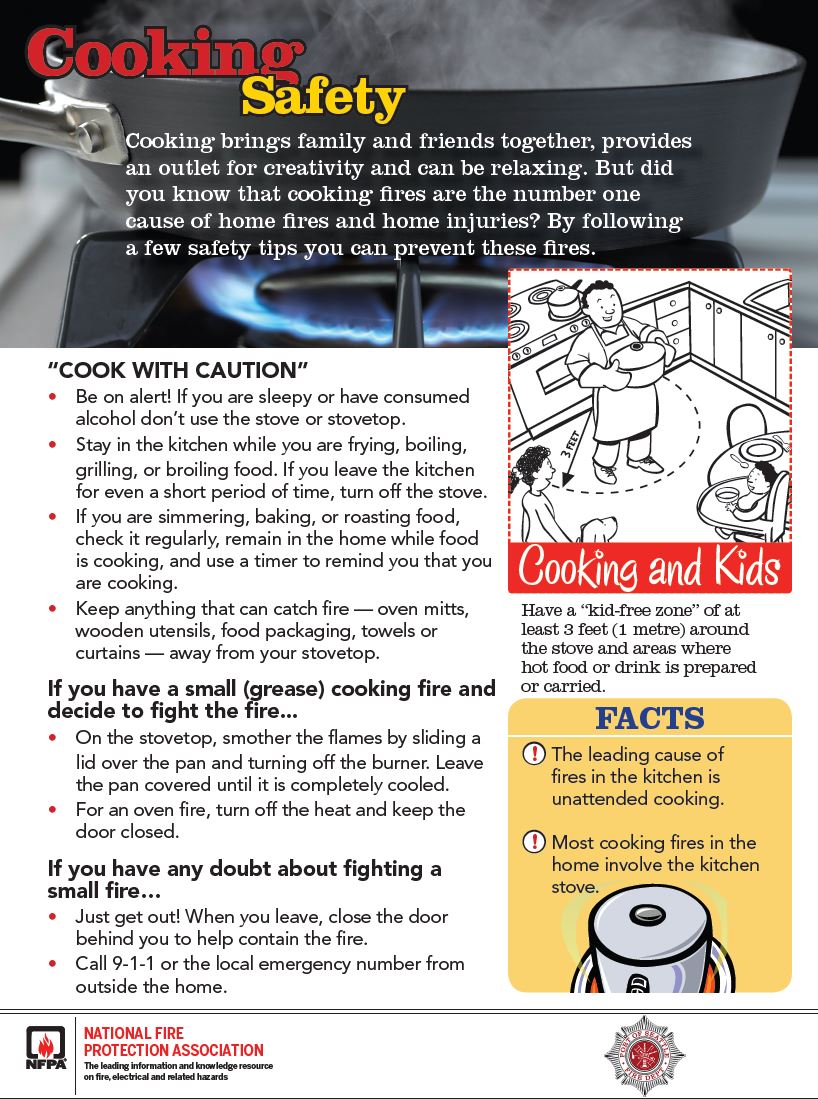 Cooking Safety Tips