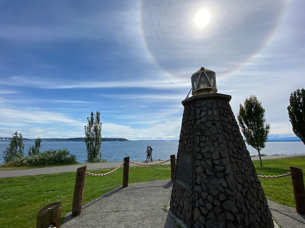 Centennial Park along Elliott Bay