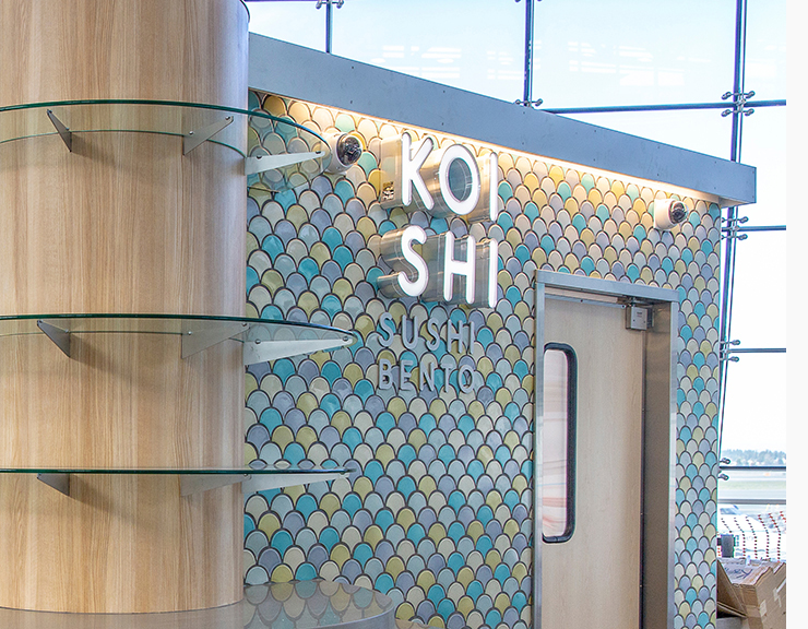 Koi Shi Sushi at Sea-Tac Airport
