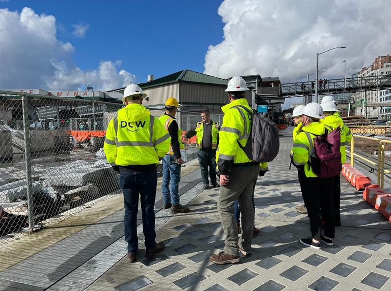 DCW Cost Management crew at a jobsite