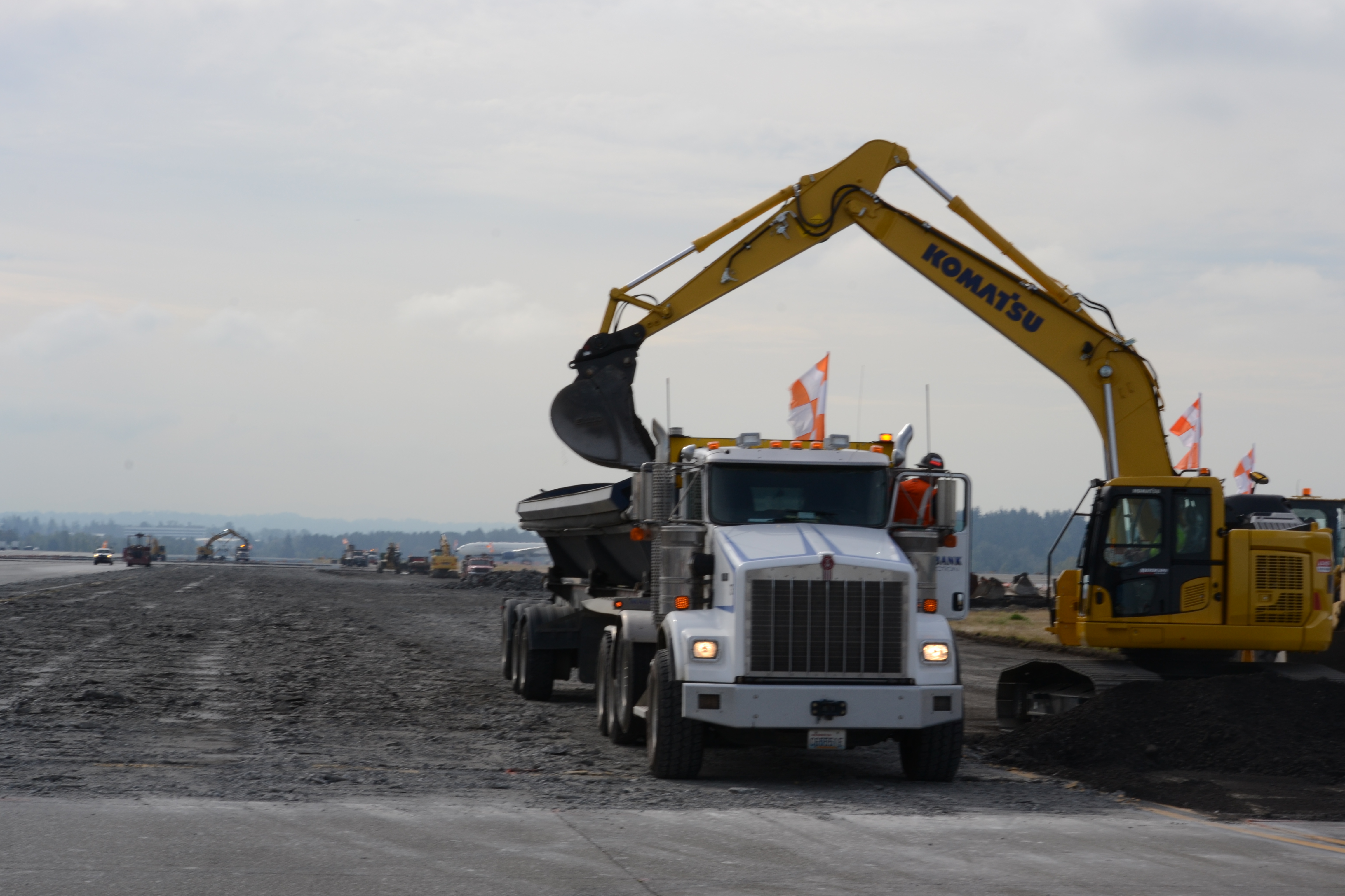 Construction on the Airfield