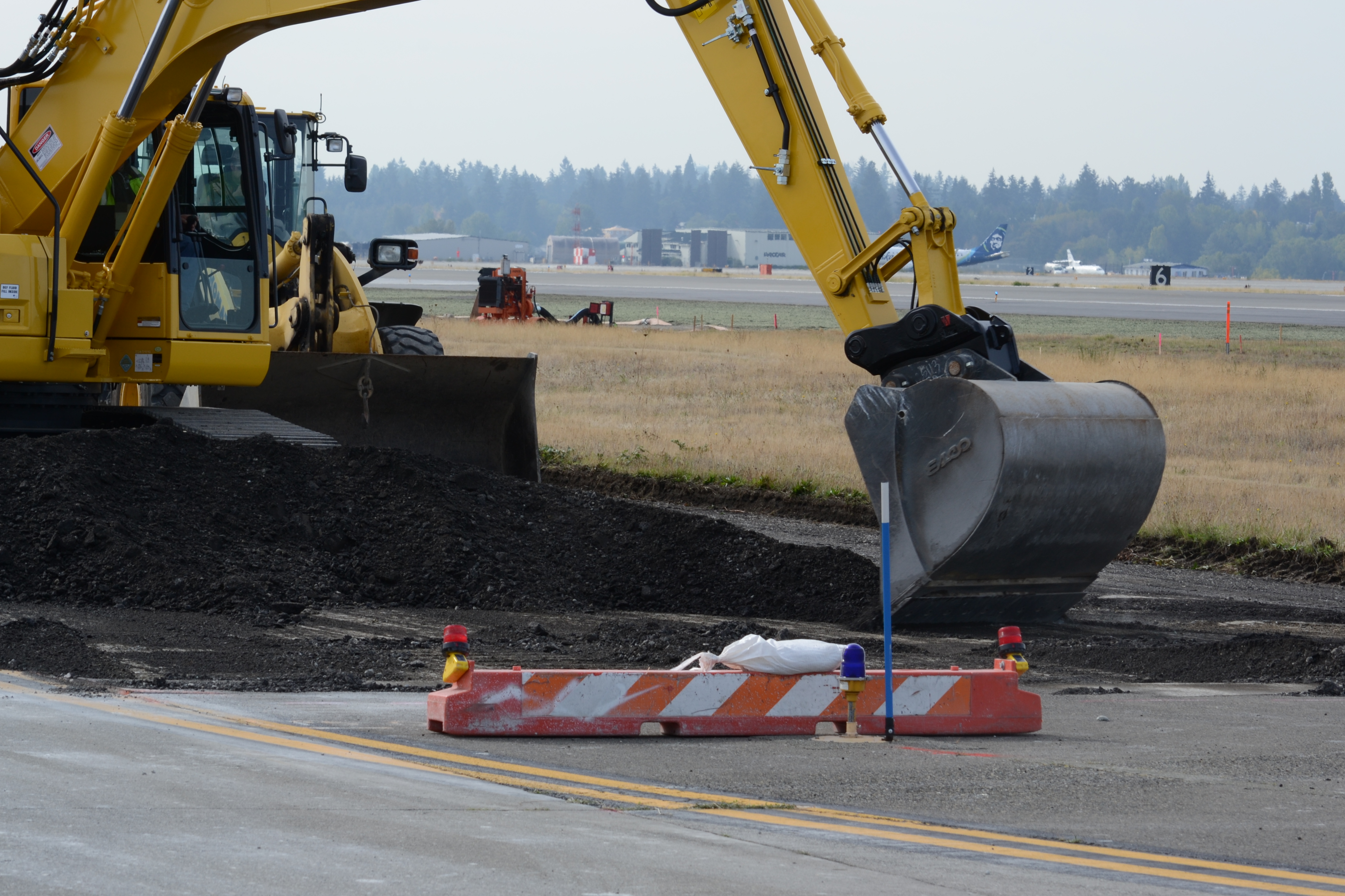 Construction on the Airfield