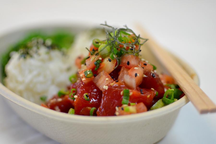 Poke food