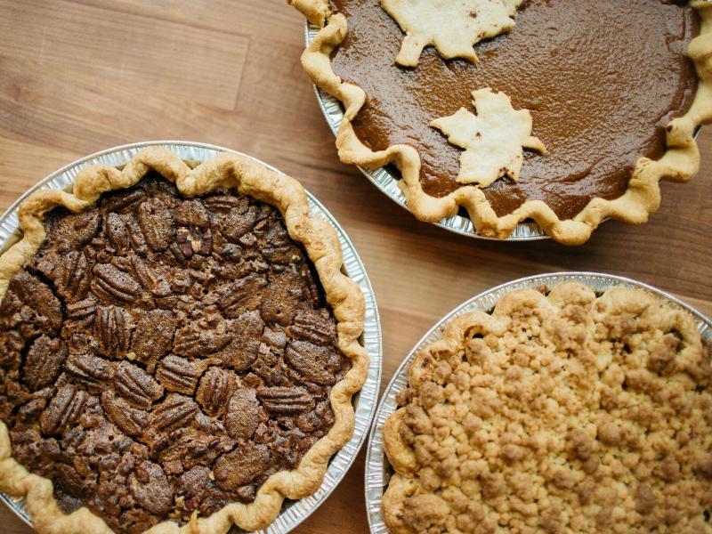 Vegan and gluten-free pies at Floret