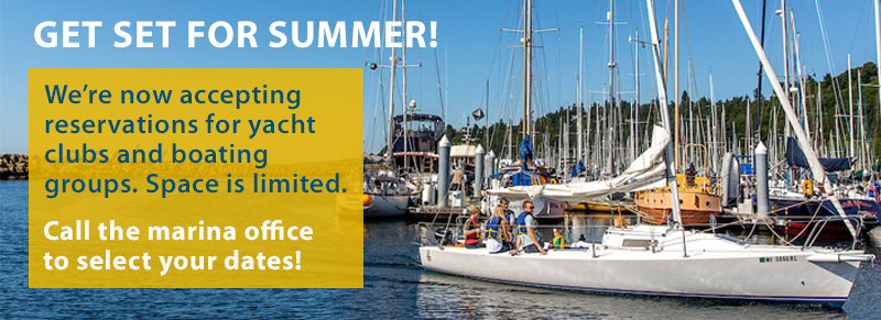 Yacht clubs welcome for summer at Shilshole Bay Marina