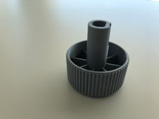 A 3D-printed replacement printer spool