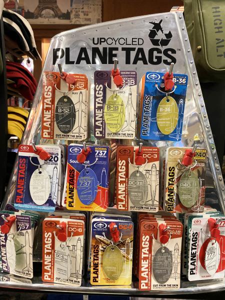 Plane tags from planewear