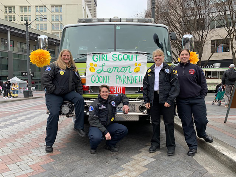 Port of Seattle female firefighters