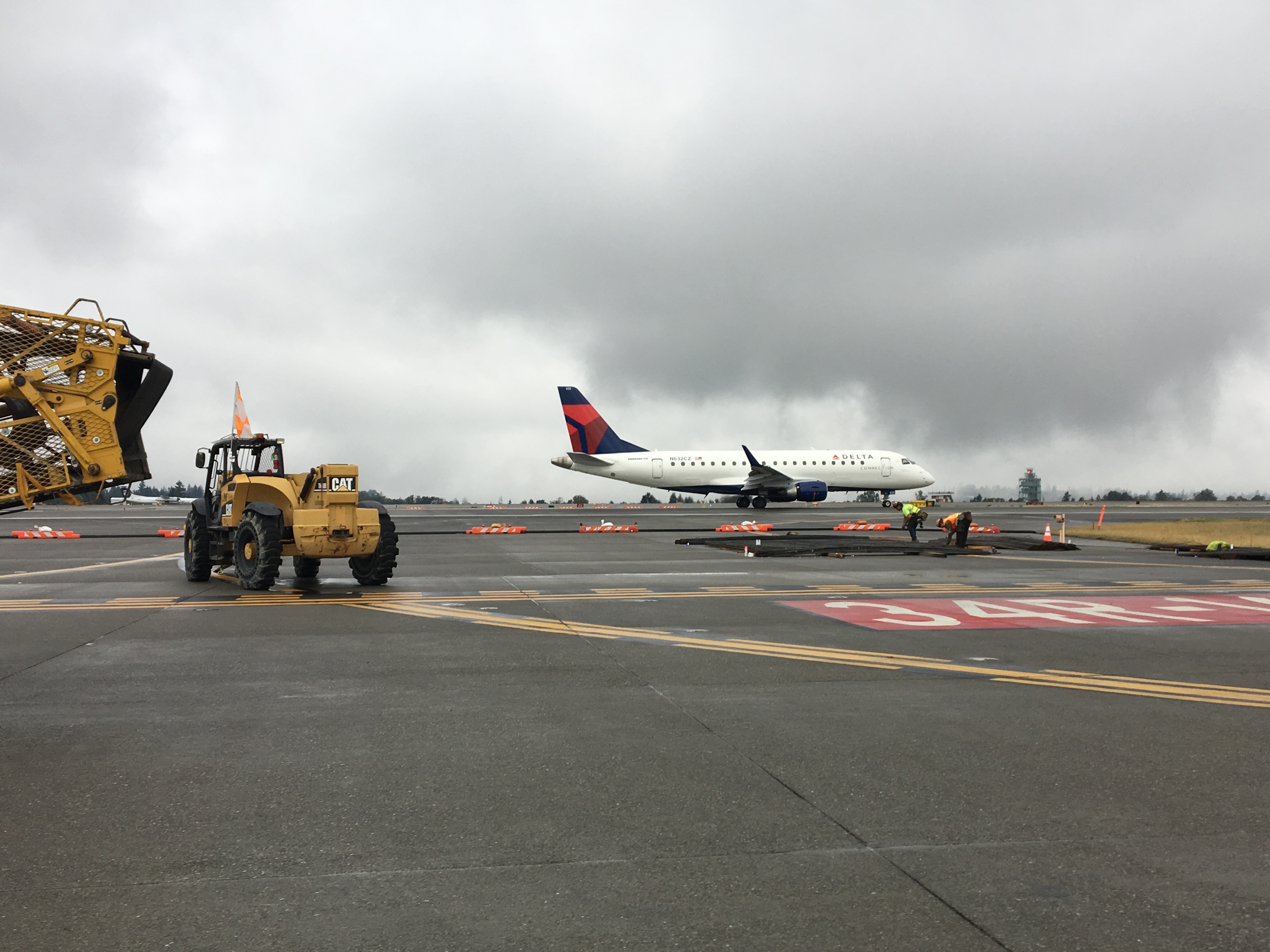 Construction on the Airfield