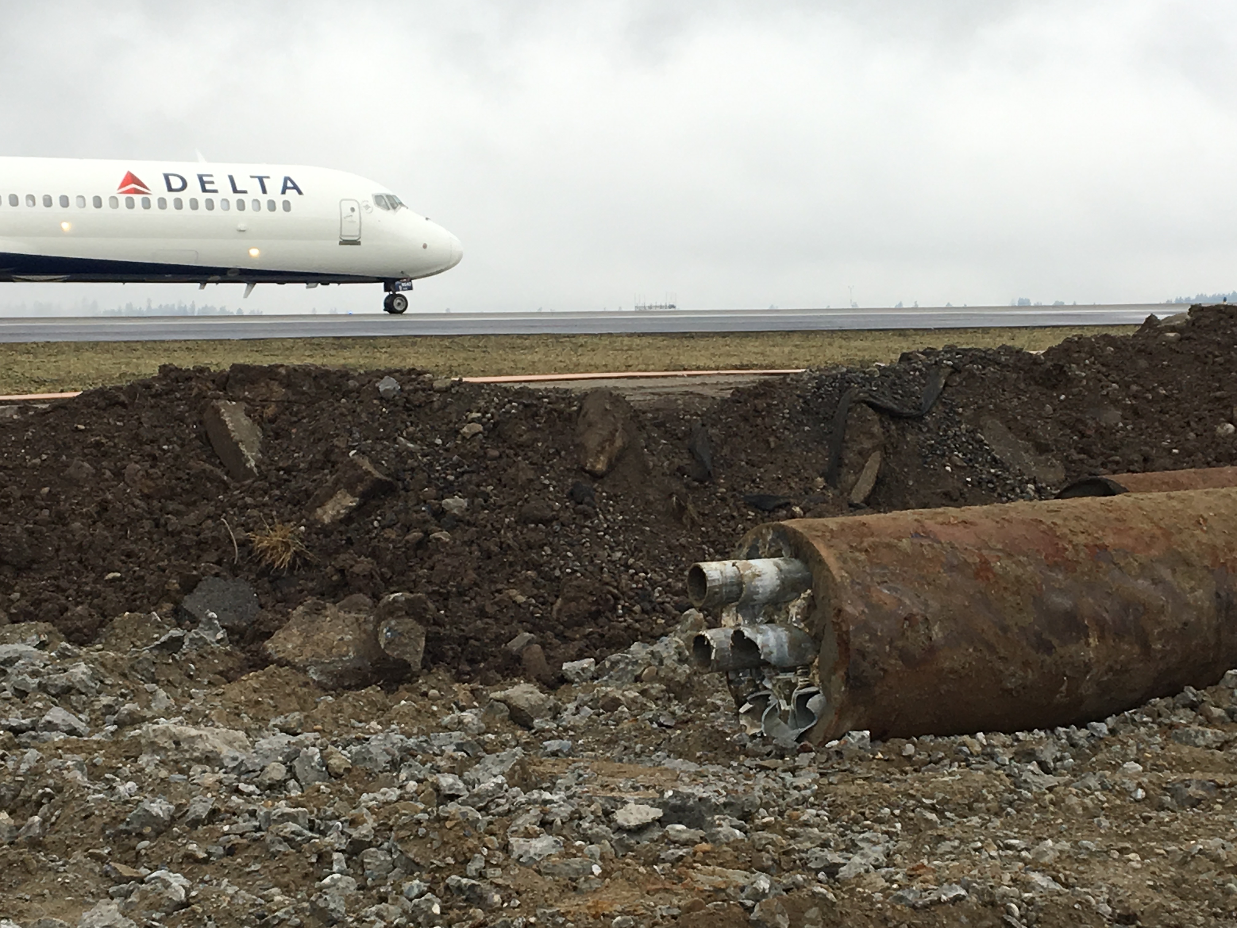 Construction on the Airfield