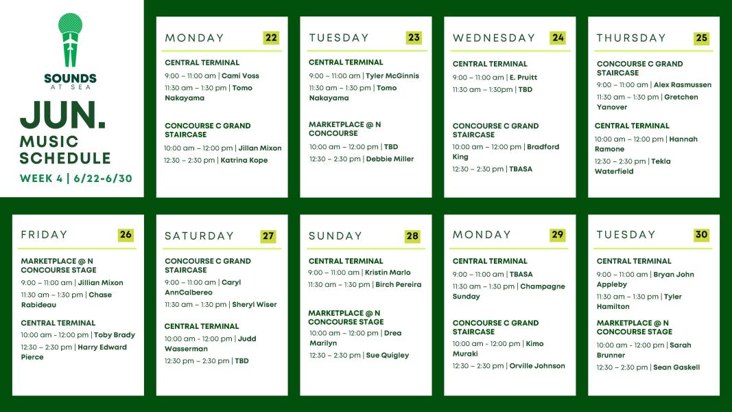 Live Music Schedule pdf