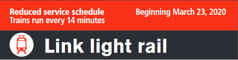Reduced Service Alert