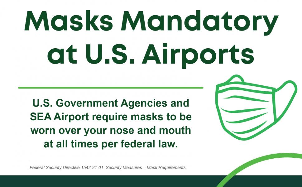 Masks are mandatory graphic