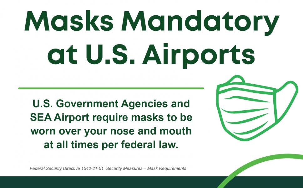 Masks are mandatory graphic