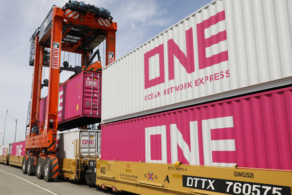 One shipping containers