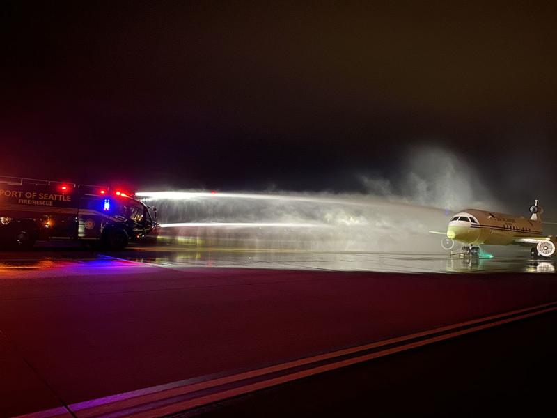 ARFF Drills at night