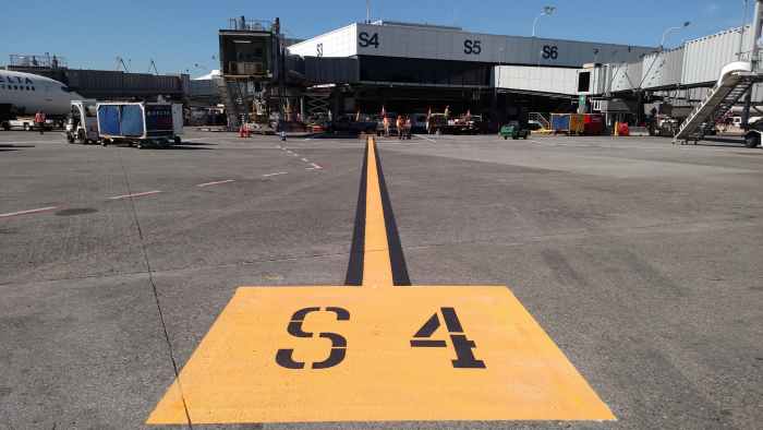 Airport Gate Striping