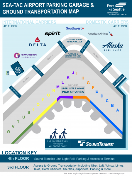 Parking Garage Map