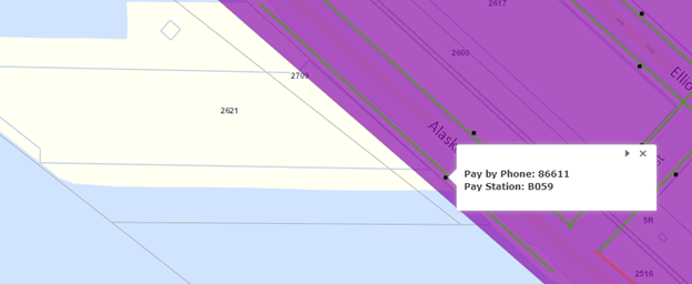 Public Parking Map - Section 86611