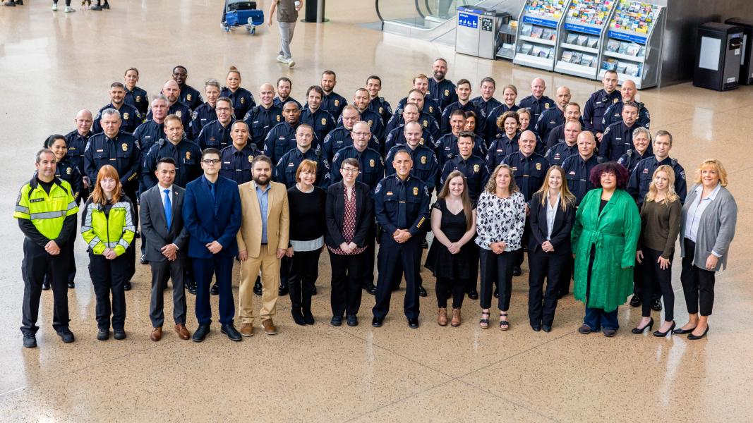 Group shot of the Port of Seattle Police Department 2022
