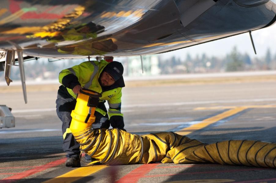 Pre-Conditioned Air and Ground Power for Aircraft