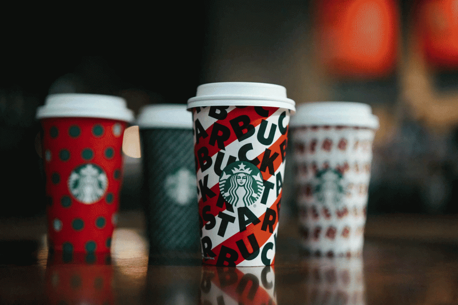 Red cups at Starbucks signal the holiday season!