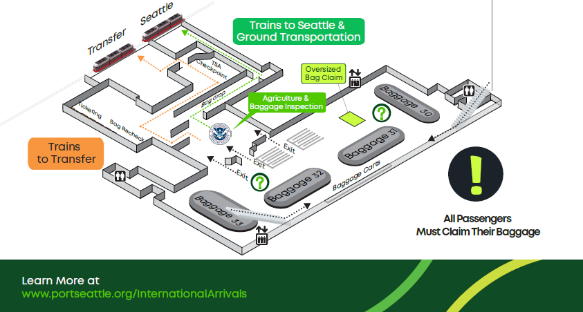 International Arrivals Map
