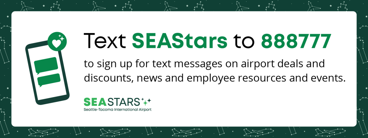Text SEAStars to 888777