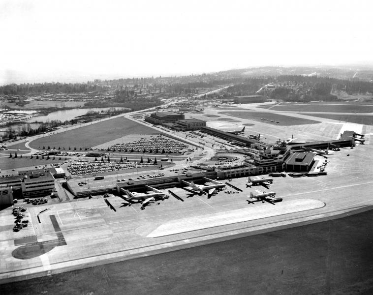 Sea-Tac Aerial 1965