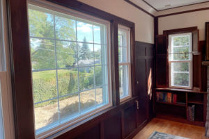 interior of a home with new windows